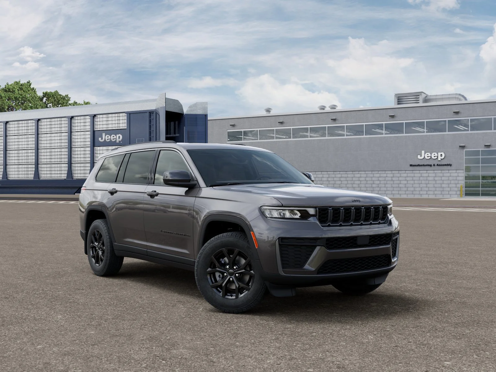 New 2026 Baltic Gray Metallic Clear-Coat Exterior Paint Jeep Altitude image 6
