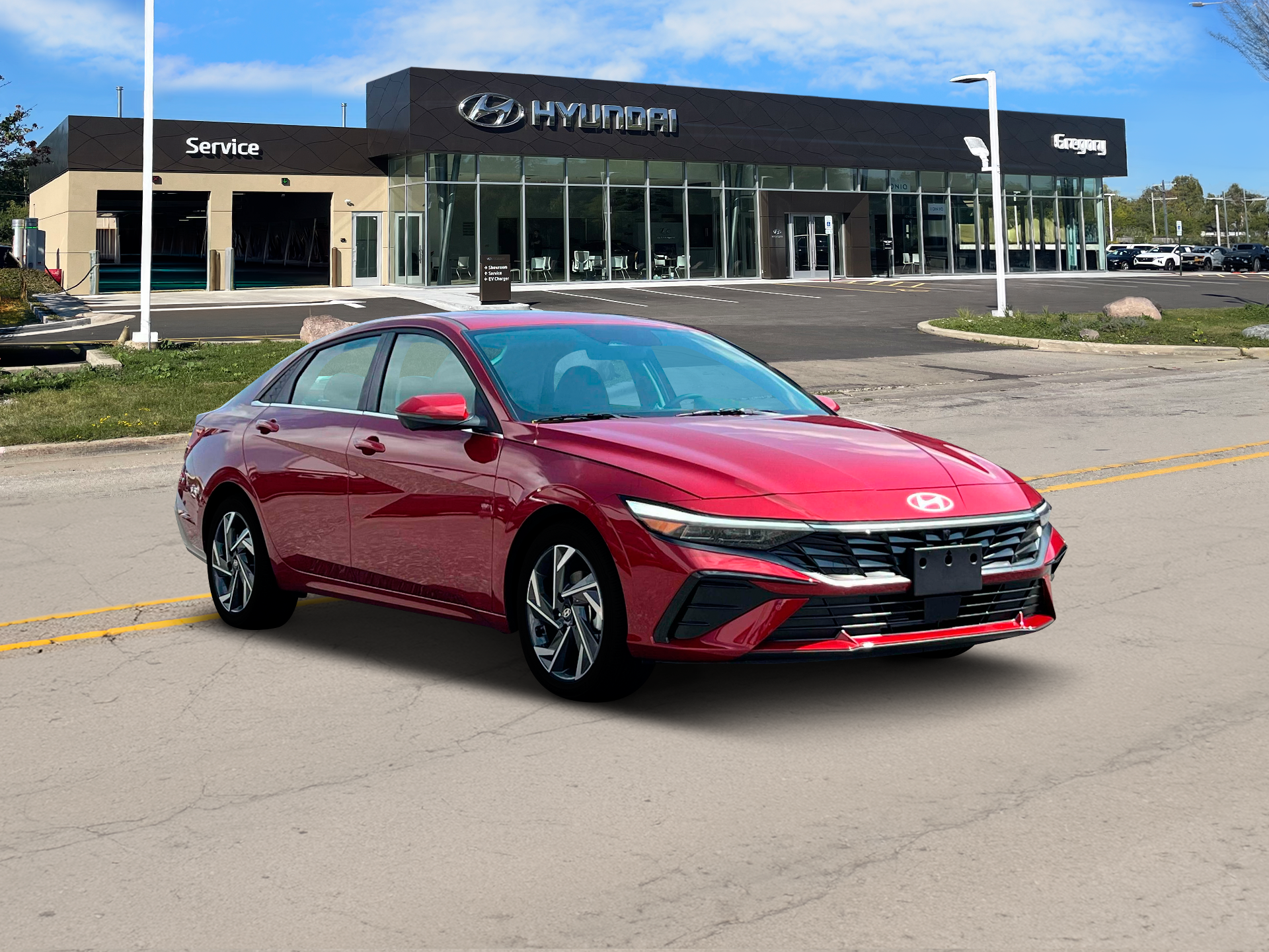 New 2025 Red Hyundai Limited image 11
