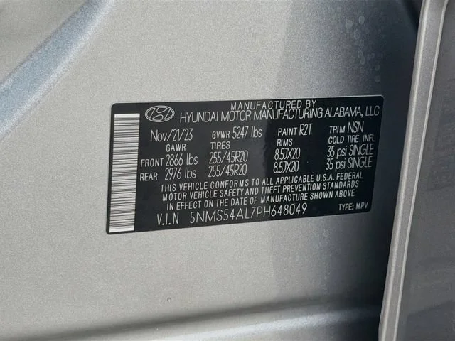 Used 2023 Shimmering Silver Hyundai Calligraphy image 44