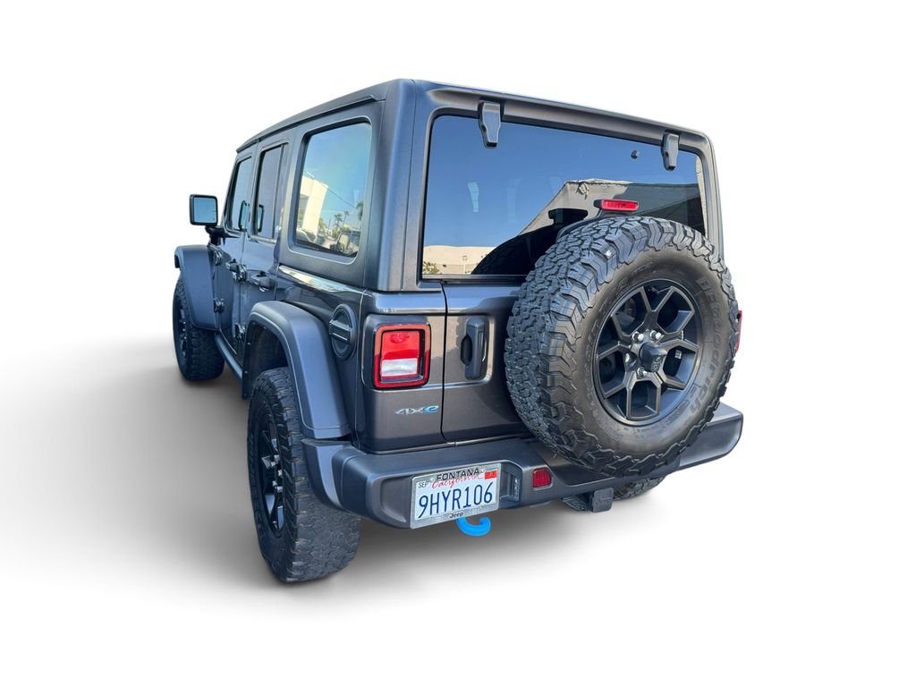 Used 2024 Gray Jeep Willys 4xe image 3