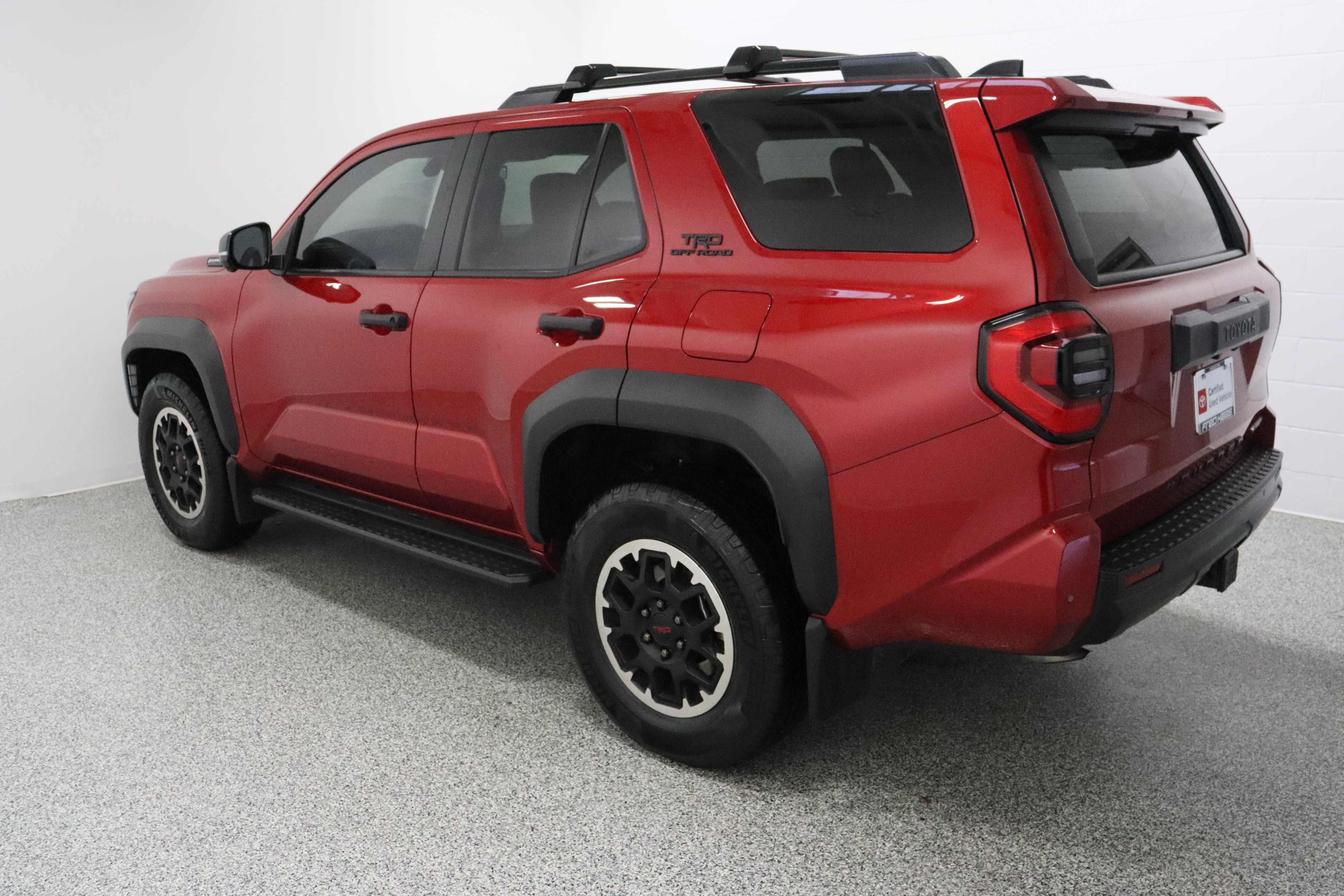 Certified Used 2025 Supersonic Red Toyota Hybrid TRD Off Road Premium 2.4T image 9