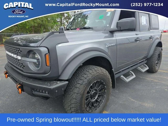 Used 2021 Gray Ford Badlands image 1