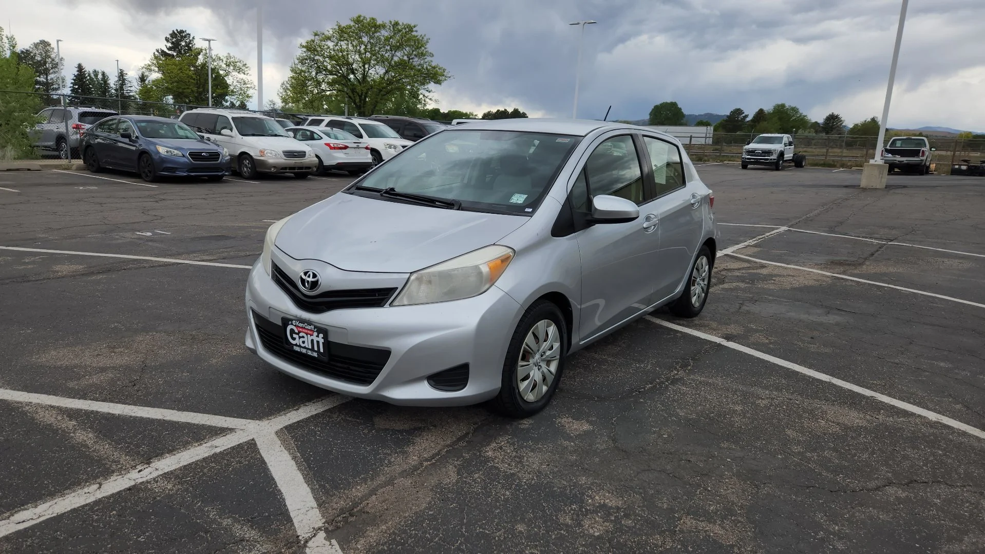 Used 2013 Toyota Yaris LE with VIN JTDKTUD33DD569984 for sale in Fort Collins, CO