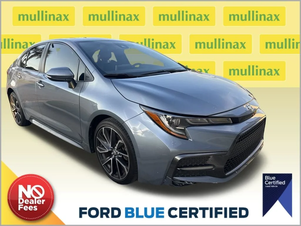 Certified Used 2020 Blue Toyota XSE image 1