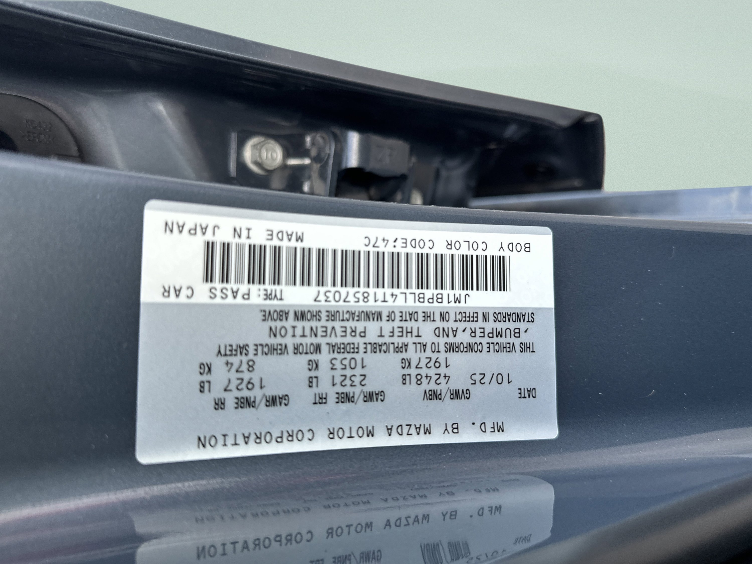 New 2026 Polymetal Gray Metallic Mazda 2.5 S Carbon Edition AWD image 26