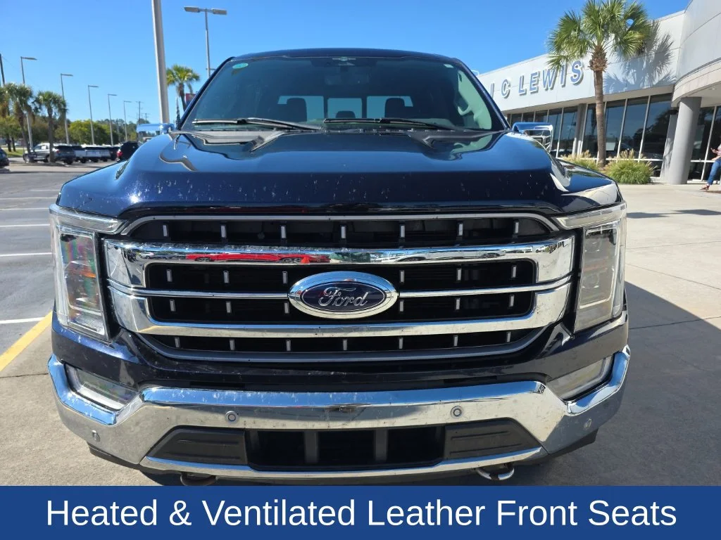 Used 2023 Antimatter Blue Metallic Ford Lariat image 2
