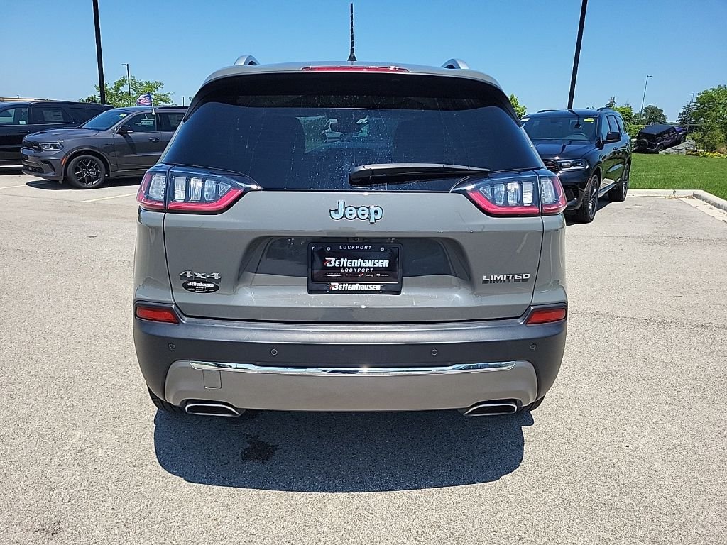 Certified Used 2021 Gray Jeep Limited image 4