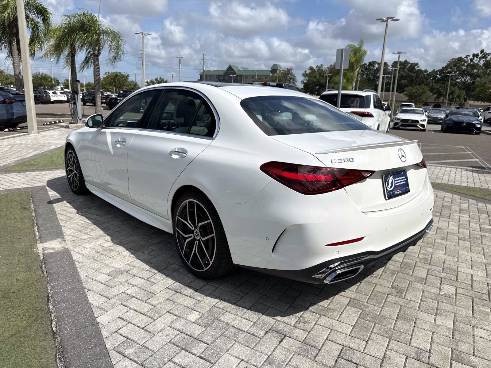 New 2026 Polar White Mercedes-Benz C 300 Sedan image 4
