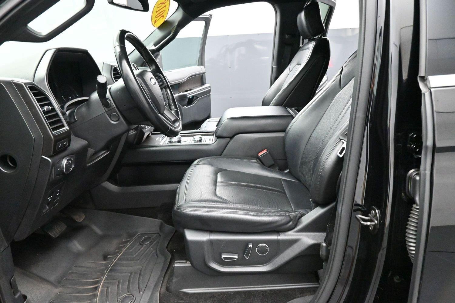 Used 2018 Shadow Black Ford Limited image 17