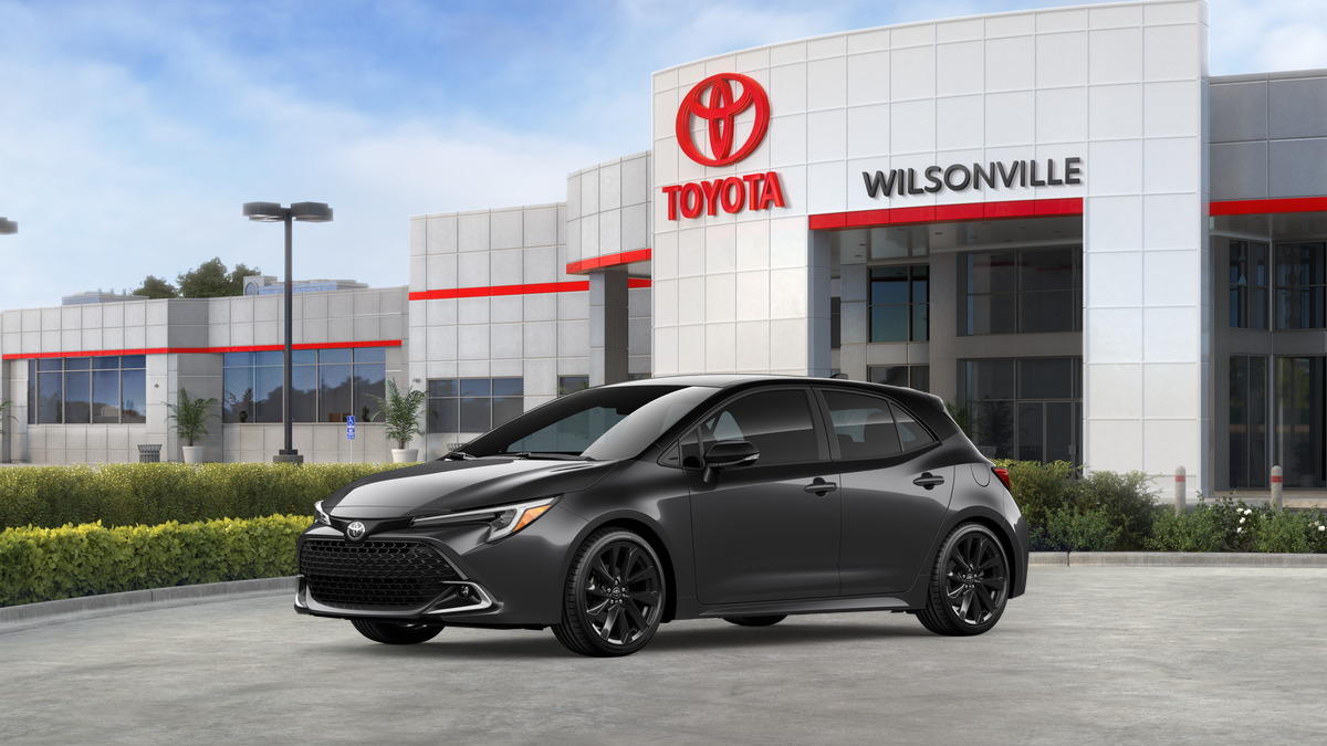 New 2026 Magnetic Gray Metallic with Midnight Black Metallic roof Toyota XSE image 2