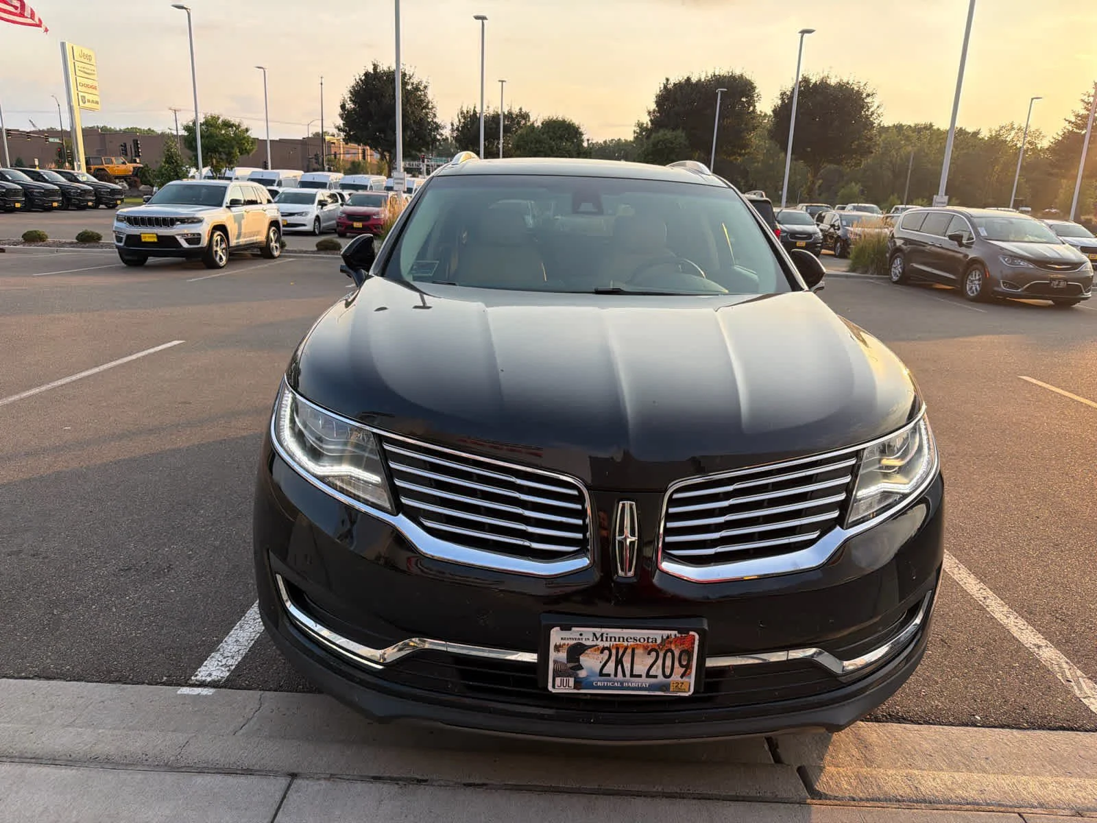Used 2017 Lincoln MKX Reserve with VIN 2LMPJ8LP0HBL19265 for sale in Brooklyn Park, MN