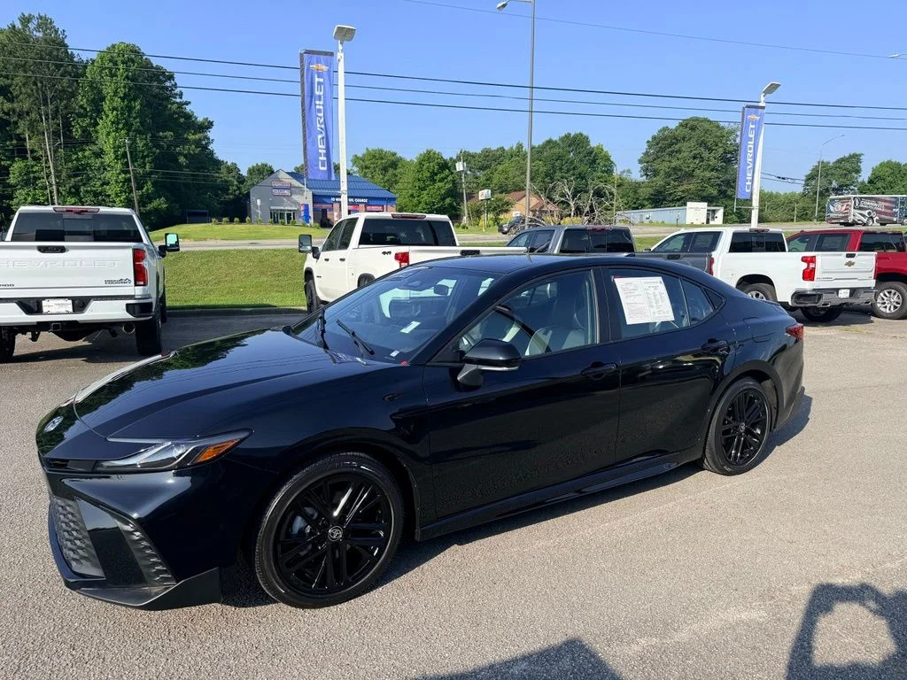 Used 2026 Midnight Black Metallic Toyota SE image 2