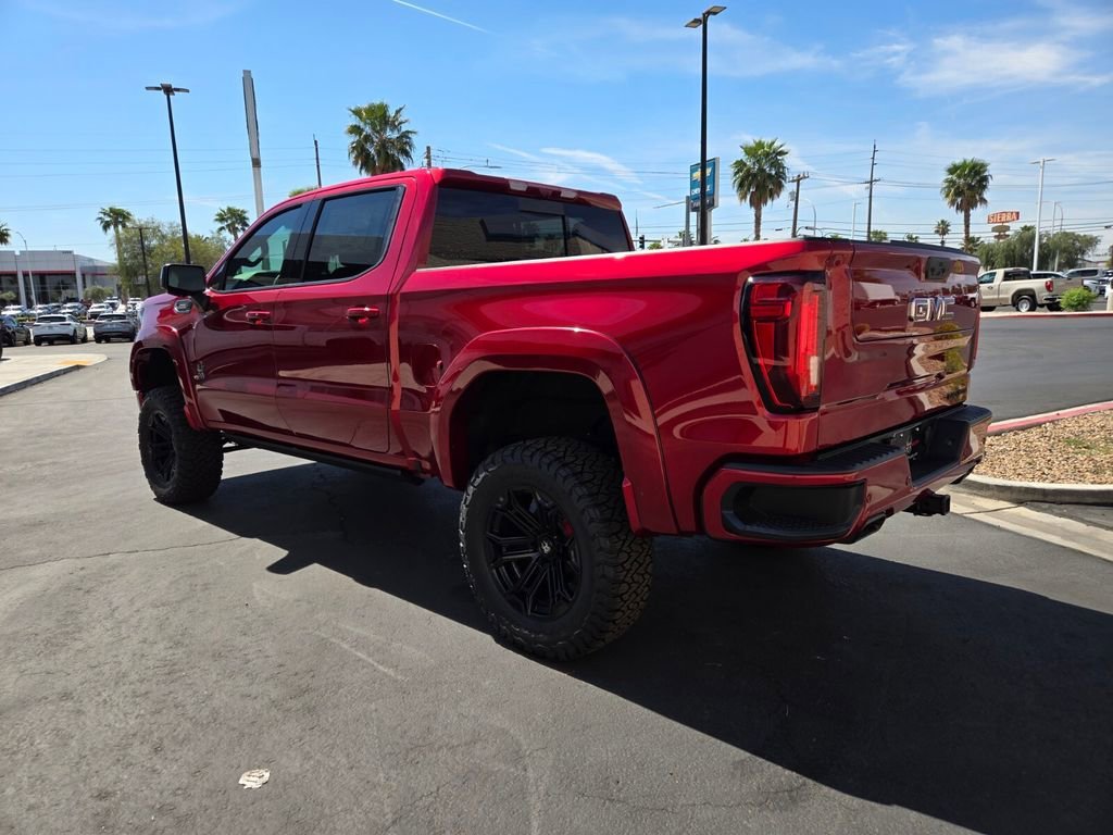 New 2026 Volcanic Red Tintcoat GMC AT4 Lifted Black Widow image 3