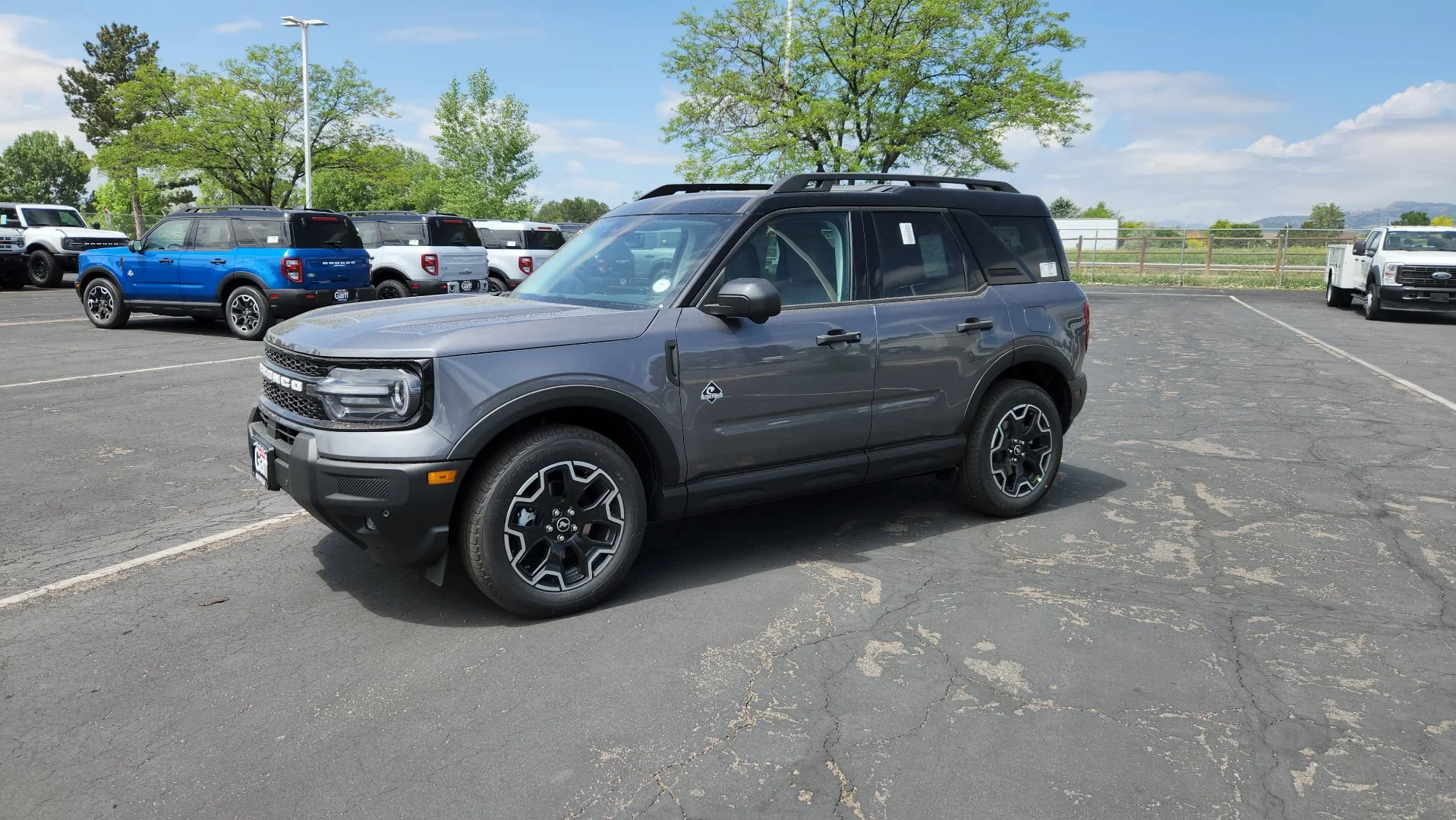 New 2026 Carbonized Gray Metallic Ford Outer Banks image 3