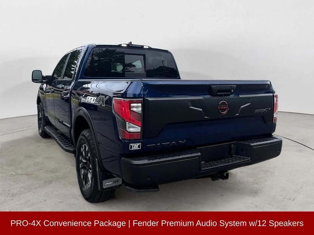 Used 2023 Deep Blue Pearl Nissan PRO-4X image 3