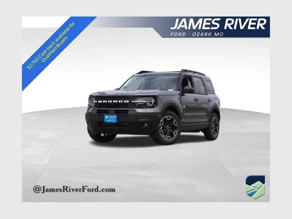 New 2026 Carbonized Gray Metallic Ford Outer Banks® image 1