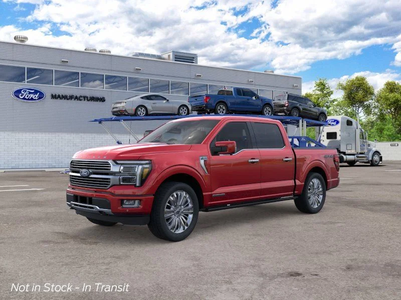 New 2026 Red Ford Platinum image 1