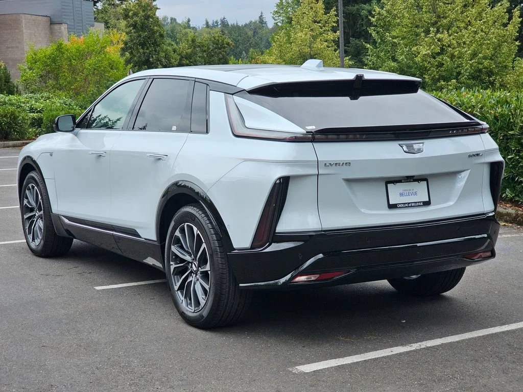 New 2026 Vibrant White Tricoat Cadillac Sport image 3