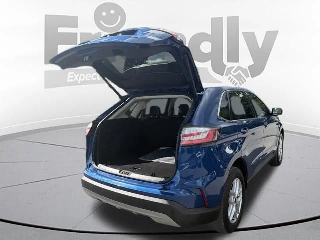 Used 2024 Atlas Blue Metallic Ford SEL image 86