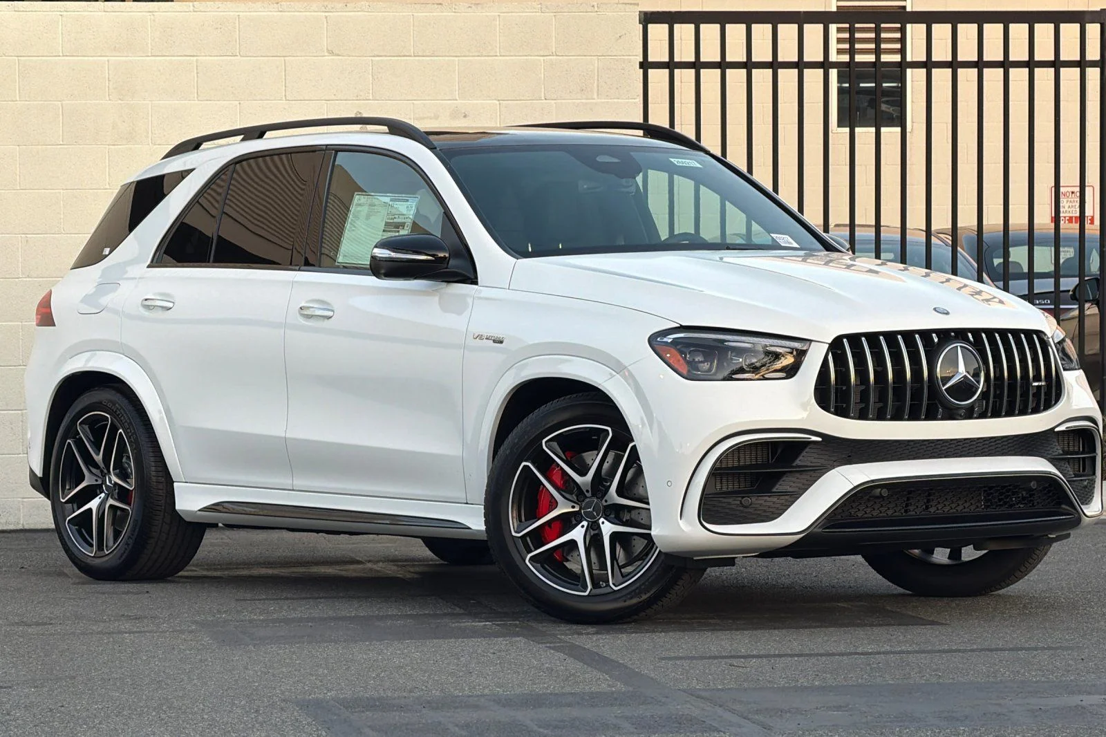 New 2026 Polar White Mercedes-Benz GLE 63 S AMG® image 2