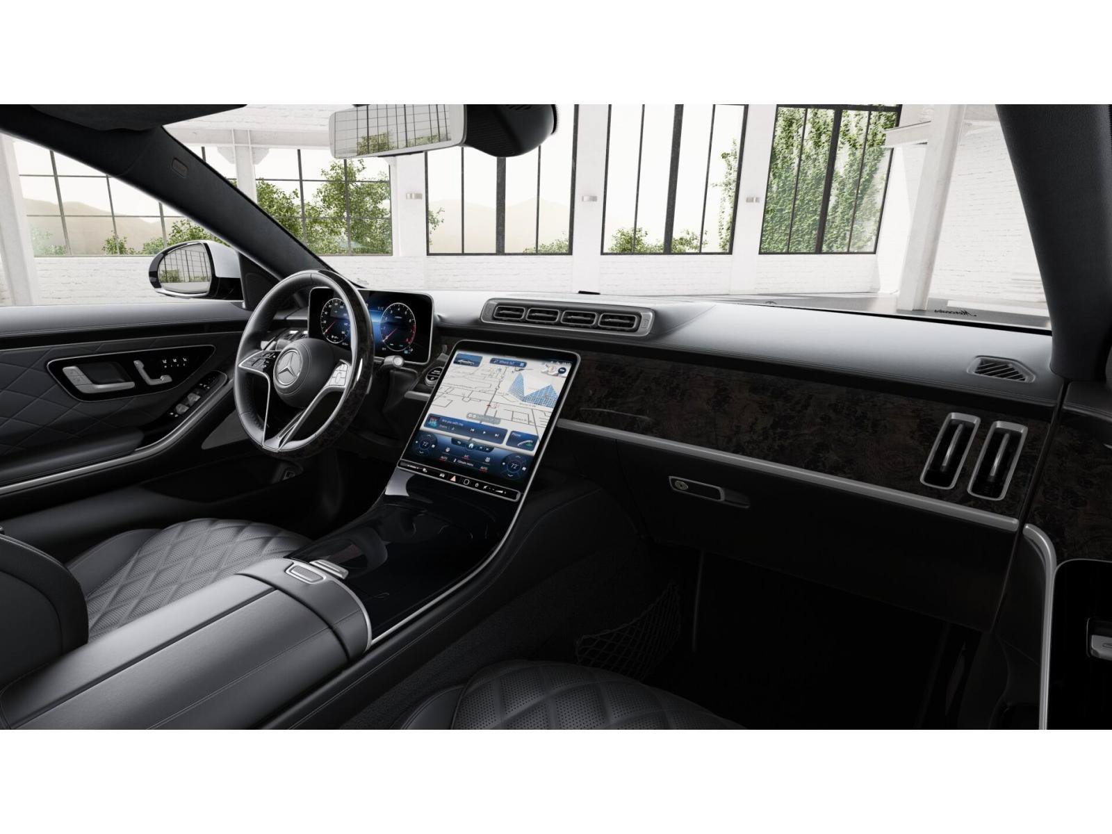 New 2026 MANUFAKTUR Moonlight White Metallic Mercedes-Benz S 580 image 6