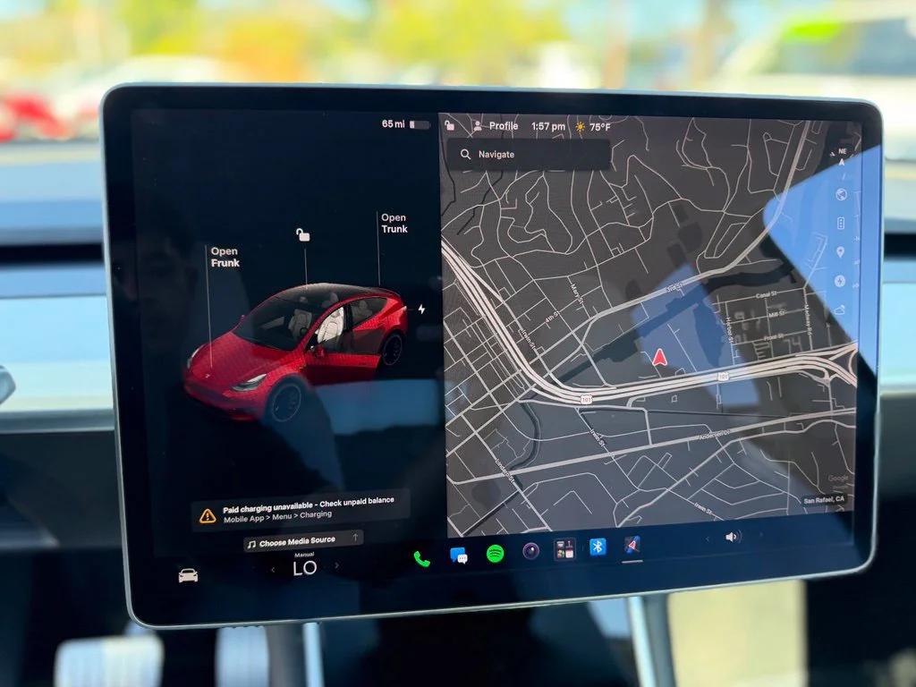 Used 2020 Red Tesla Performance image 27
