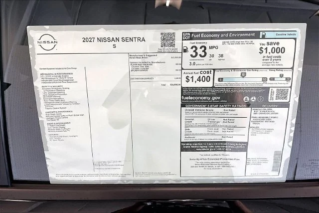 New 2027 Super Black Nissan S image 39