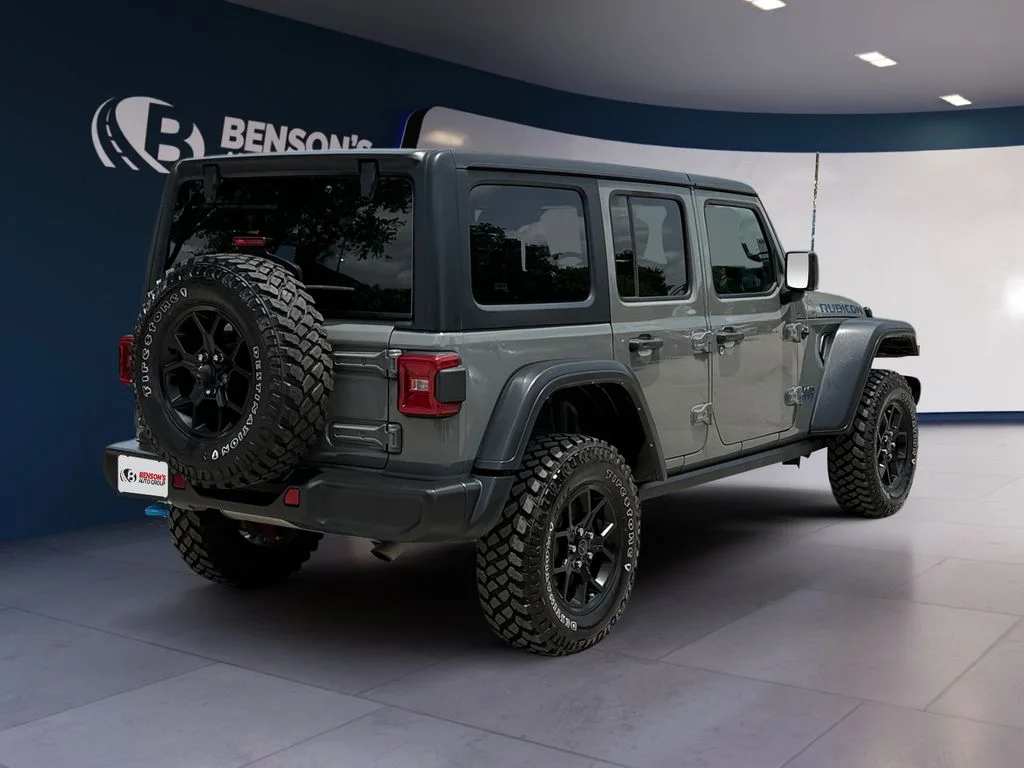 Used 2023 Gray Jeep Rubicon 4xe image 5