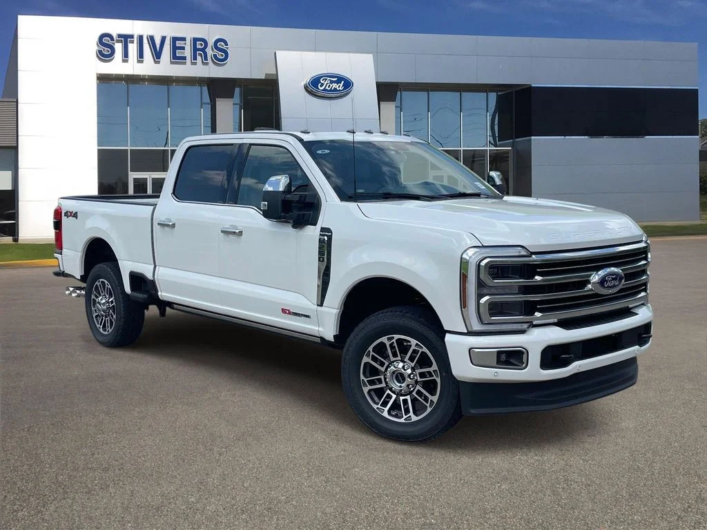 New 2026 White Ford Platinum image 1