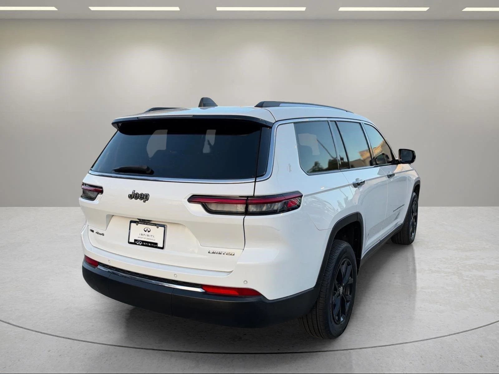 Used 2021 Bright White Clearcoat Jeep Limited image 6
