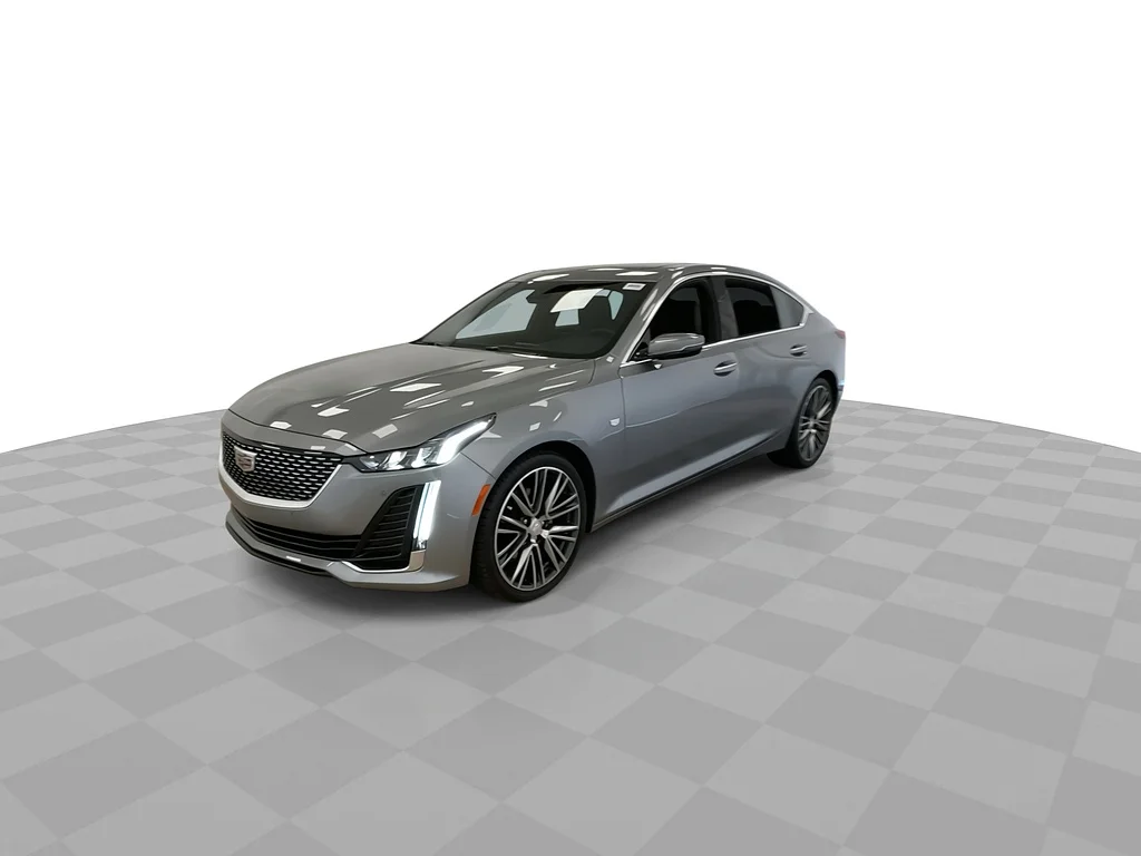Used 2023 Argent Silver Metallic Cadillac Premium Luxury image 5