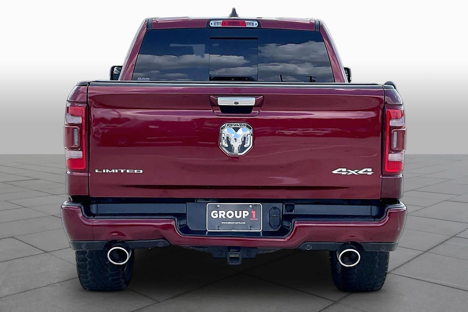 Used 2020 Delmonico Red Pearlcoat Ram Limited image 5