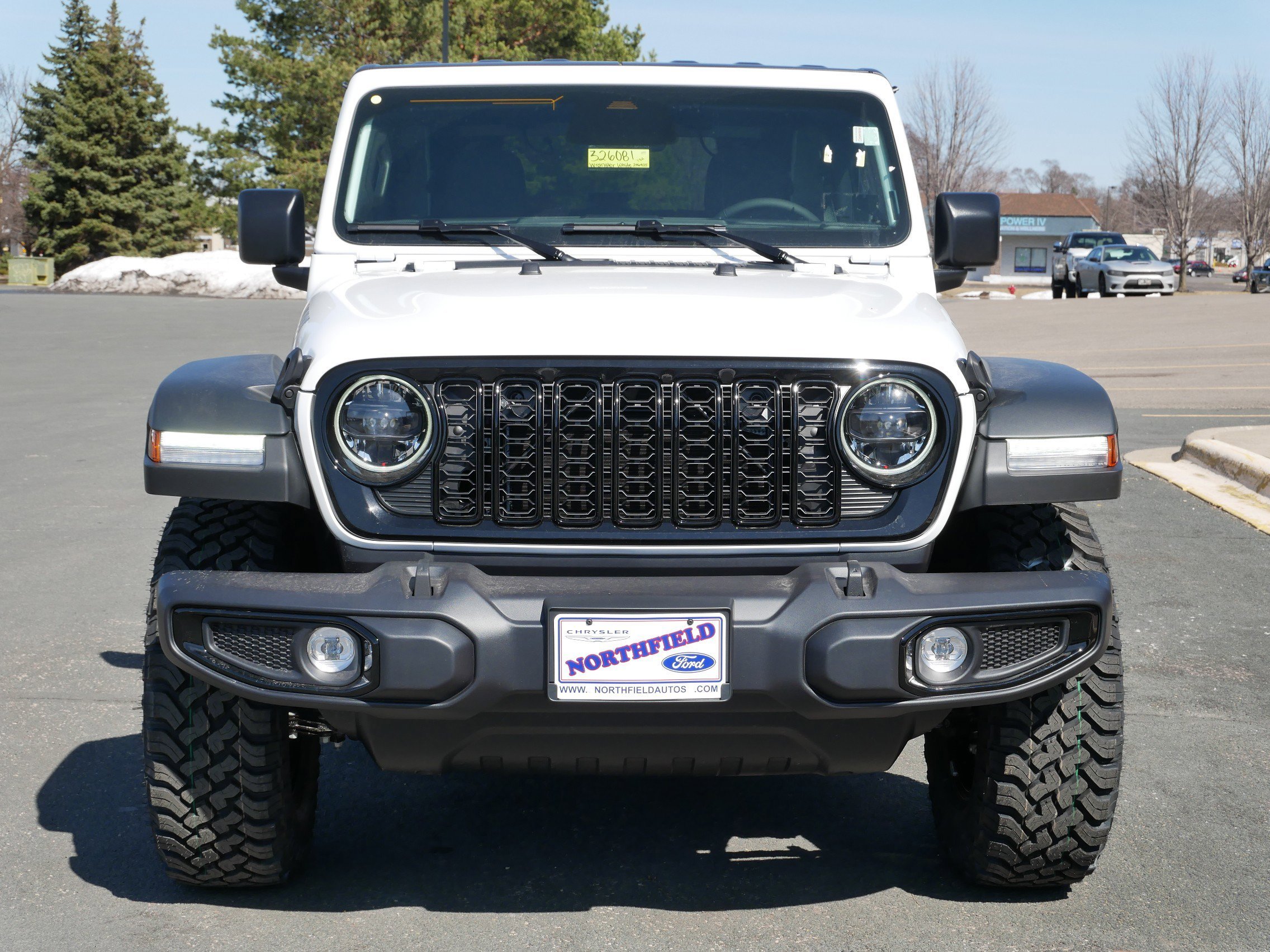 New 2026 Bright White Clear-Coat Exterior Paint Jeep Willys image 3