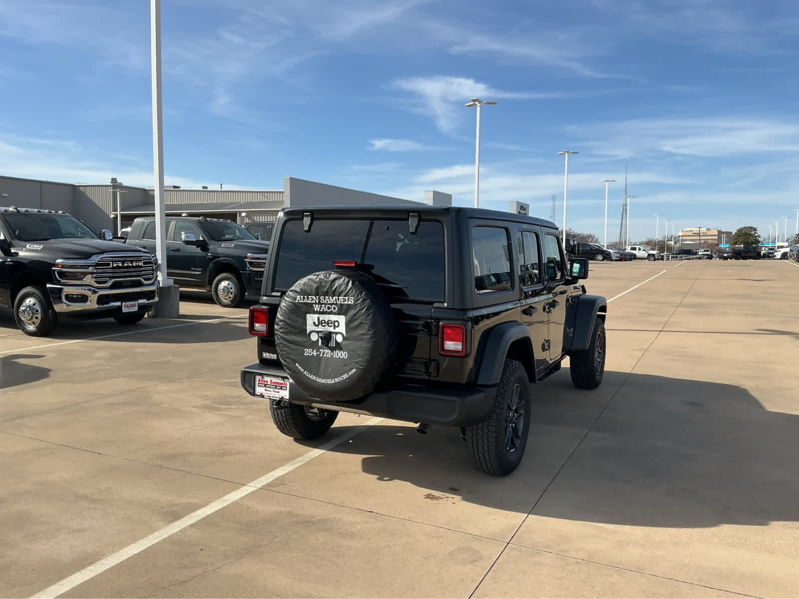 New 2026 Black Clear-Coat Exterior Paint Jeep Sport S image 7