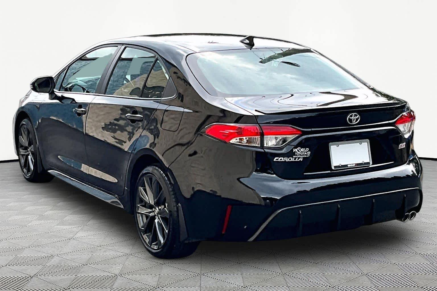 Certified Used 2026 Midnight Black Metallic Toyota SE image 12