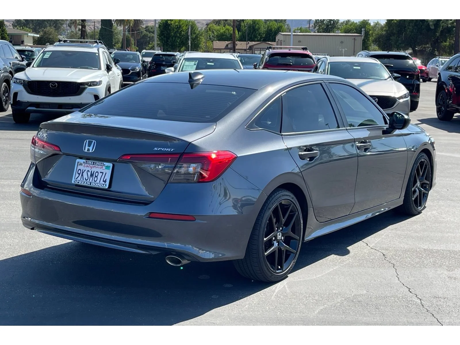 Certified Used 2024 Meteorite Gray Metallic Honda 2.0L 4D SPORT image 30