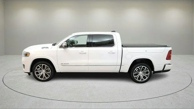 New 2026 Ivory White Tri-Coat Pearl-Coat Exterior Paint RAM Tungsten image 5