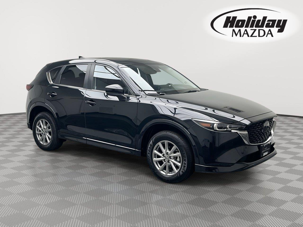 Certified Used 2025 Jet Black Mica Mazda 2.5 S Preferred Package image 1