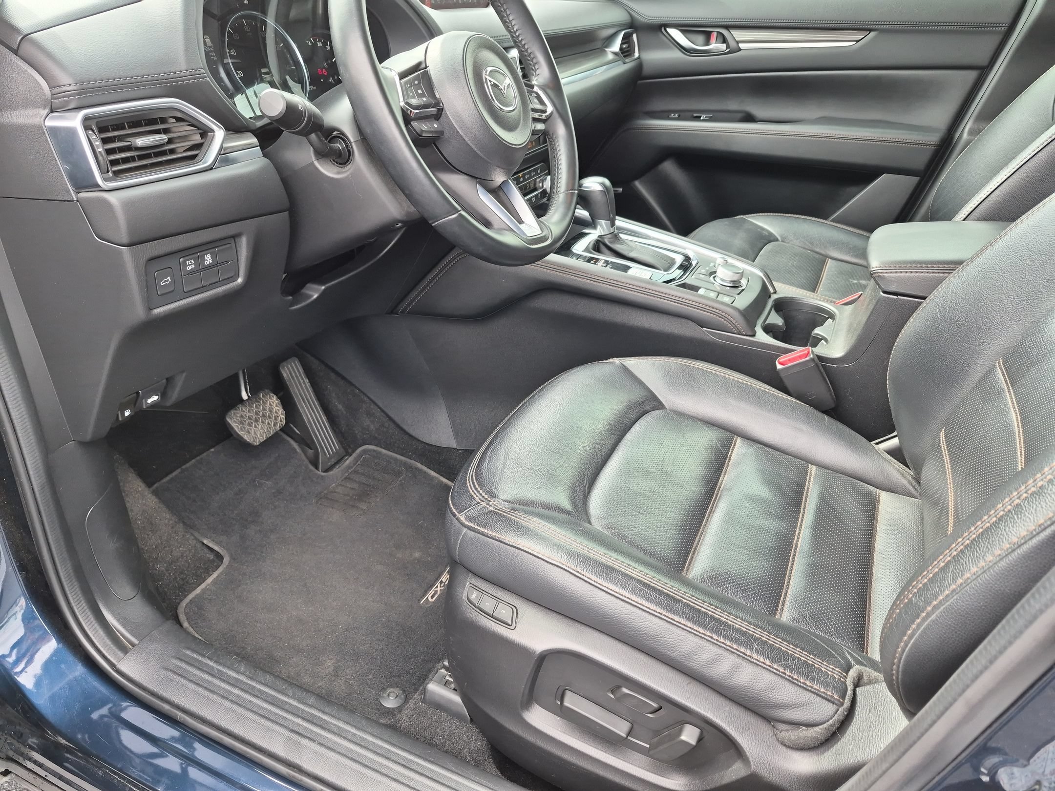 Used 2019 Deep Crystal Blue Mica Mazda Grand Touring Reserve image 15
