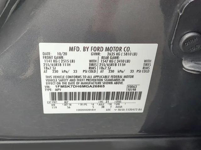 Used 2021 Gray Ford XLT image 37