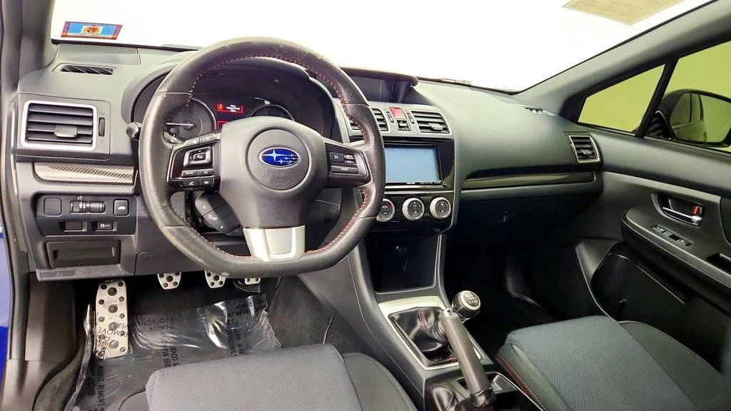 Used 2016 Lapis Blue Pearl Subaru 4dr Sedan Manual Premium w/ STI Shifter & Popular Pkg image 13