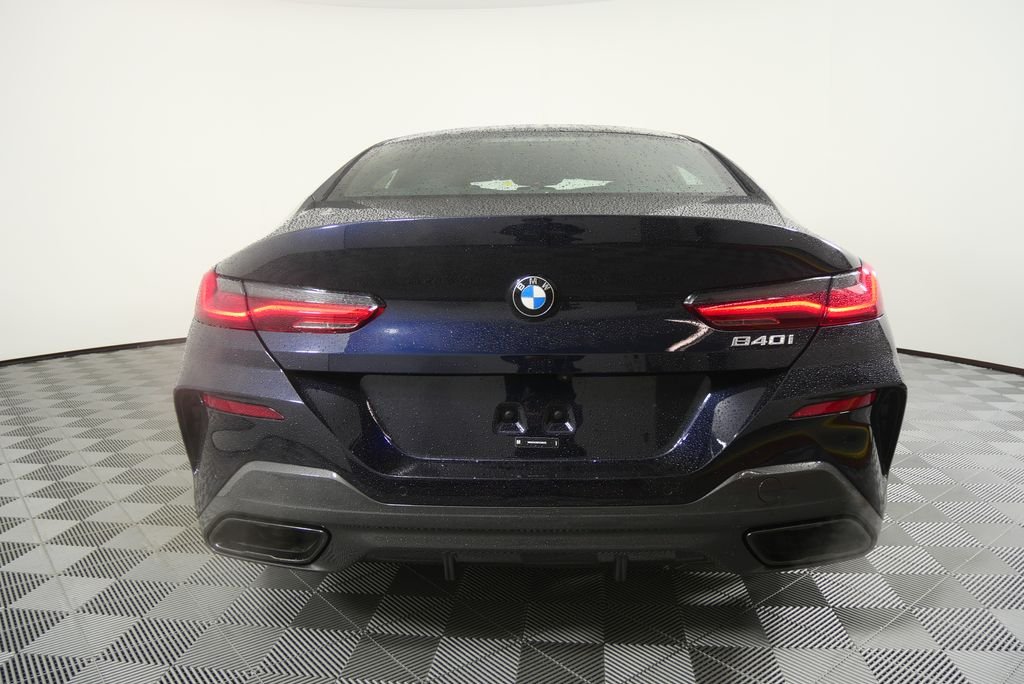 New 2026 Carbon Black Metallic BMW 840i Gran Coupe image 4