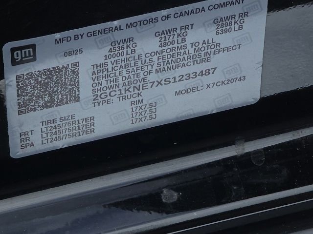 Used 2025 Black Chevrolet LT image 12