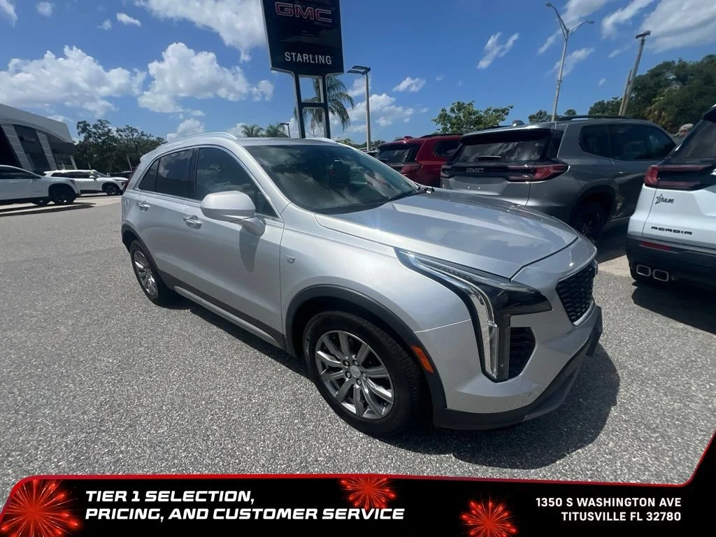 Used 2019 RADIANT SILVER METALLIC Cadillac FWD Premium Luxury image 4