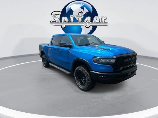 New 2026 Hydro Blue Pearl-Coat Exterior Paint RAM Rebel image 3