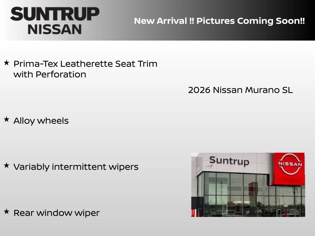 New 2026 Black Nissan SL image 8