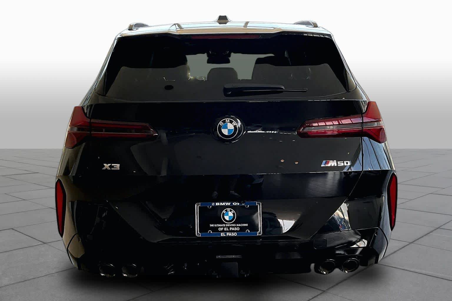 New 2026 Black Sapphire Metallic BMW M50 xDrive image 3