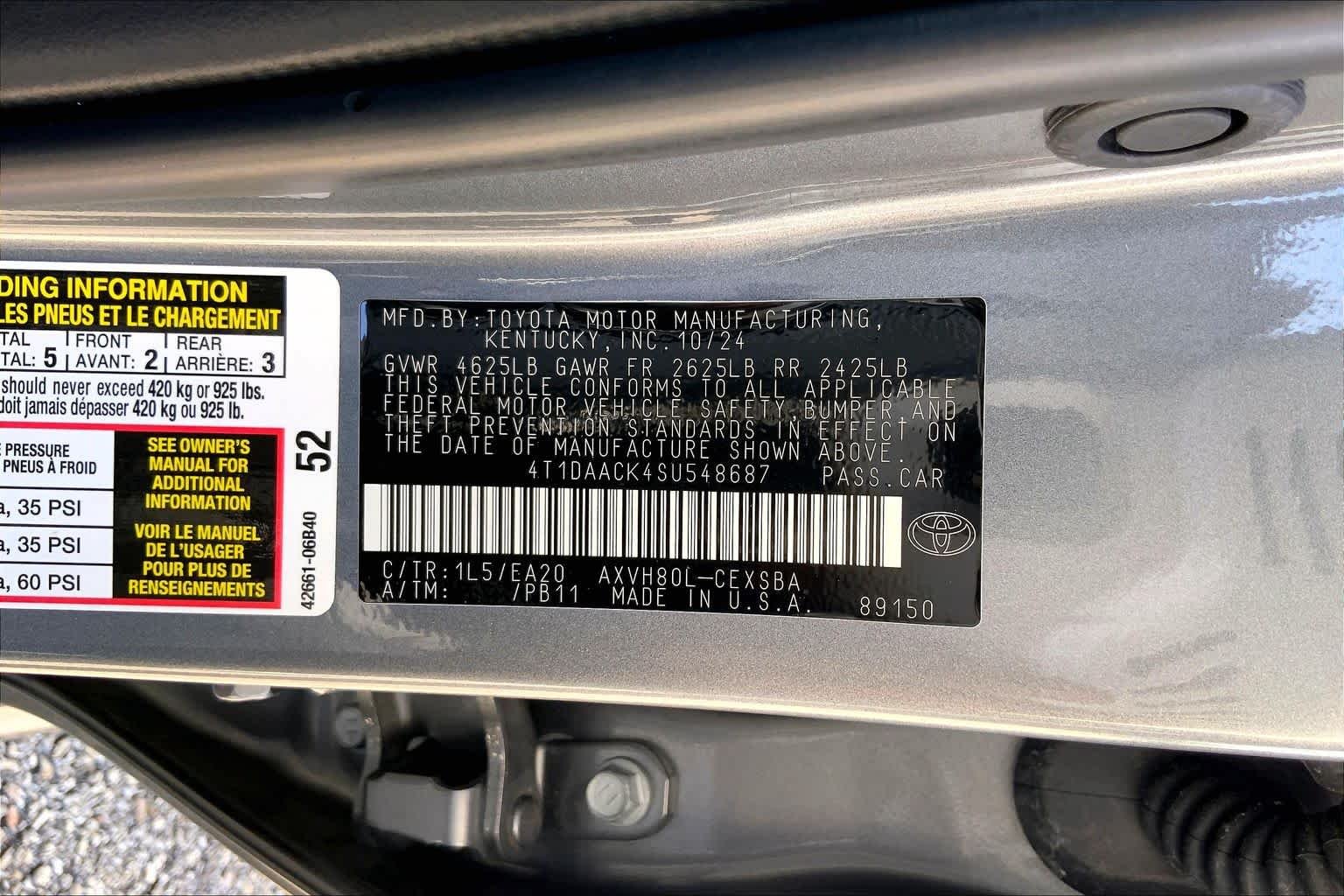 Used 2025 Heavy Metal Toyota SE image 36