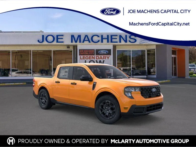 New 2026 Orange Fury Metallic Tri-Coat Ford XLT image 1