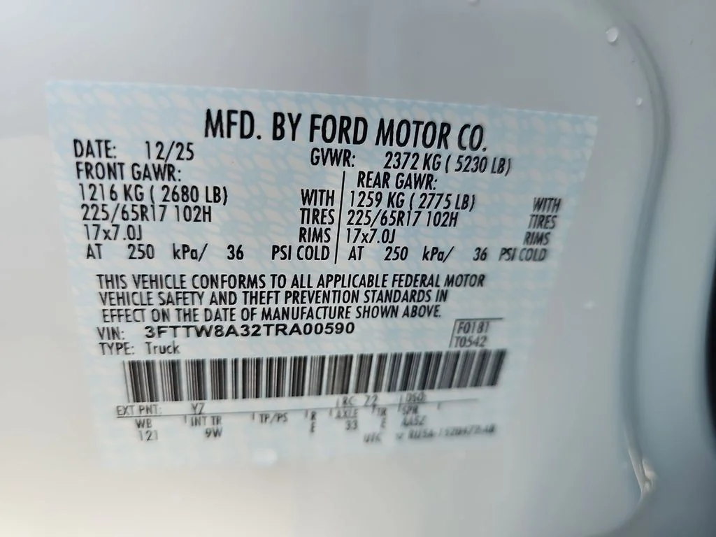 New 2026 Oxford White Ford XL image 39